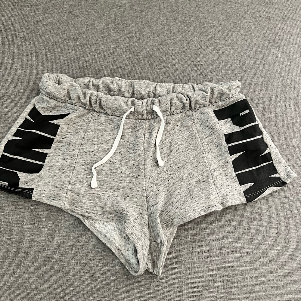 Pink Victoria’s Secret lounge shorts
